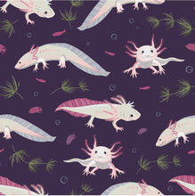 Load image into Gallery viewer, Swimming Axolotl Girls Dress
